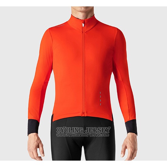 2019 Cycling Jersey La Passione Red Black Long Sleeve And Bib Tight